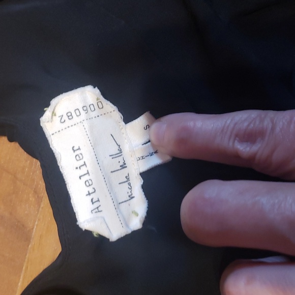 Artelier Nicole Miller Silk Tank sz SMALL - Picture 2 of 4